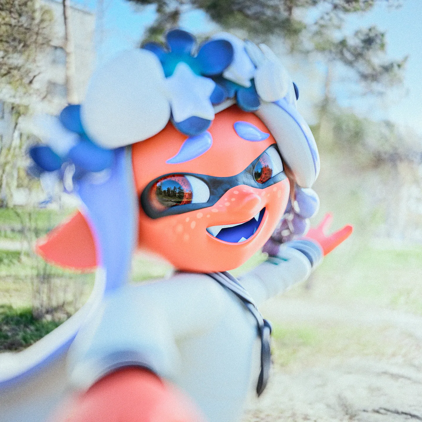 "Come with me!"
